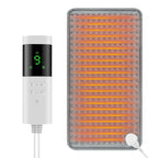 30X60Cm Electric Heating Pad Soft Fabric Washable Pads Back Belly 9-Gear Levels Warm Cushion Winter Warm Blanket for Home Office