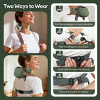 Bionic Finger Neck Shoulder Massager Wireless Neck Cervical Trapezius Kneading Massage Shawl Brushless Motor Neck Masajeador