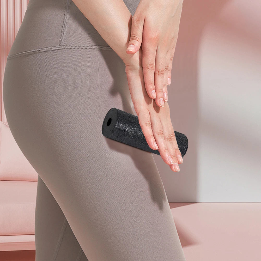 Mini Foam Roller Yoga Column Heavy Duty Exercise Roller Muscle Roller EPP Hollow Massage Roller for Bodybuilding