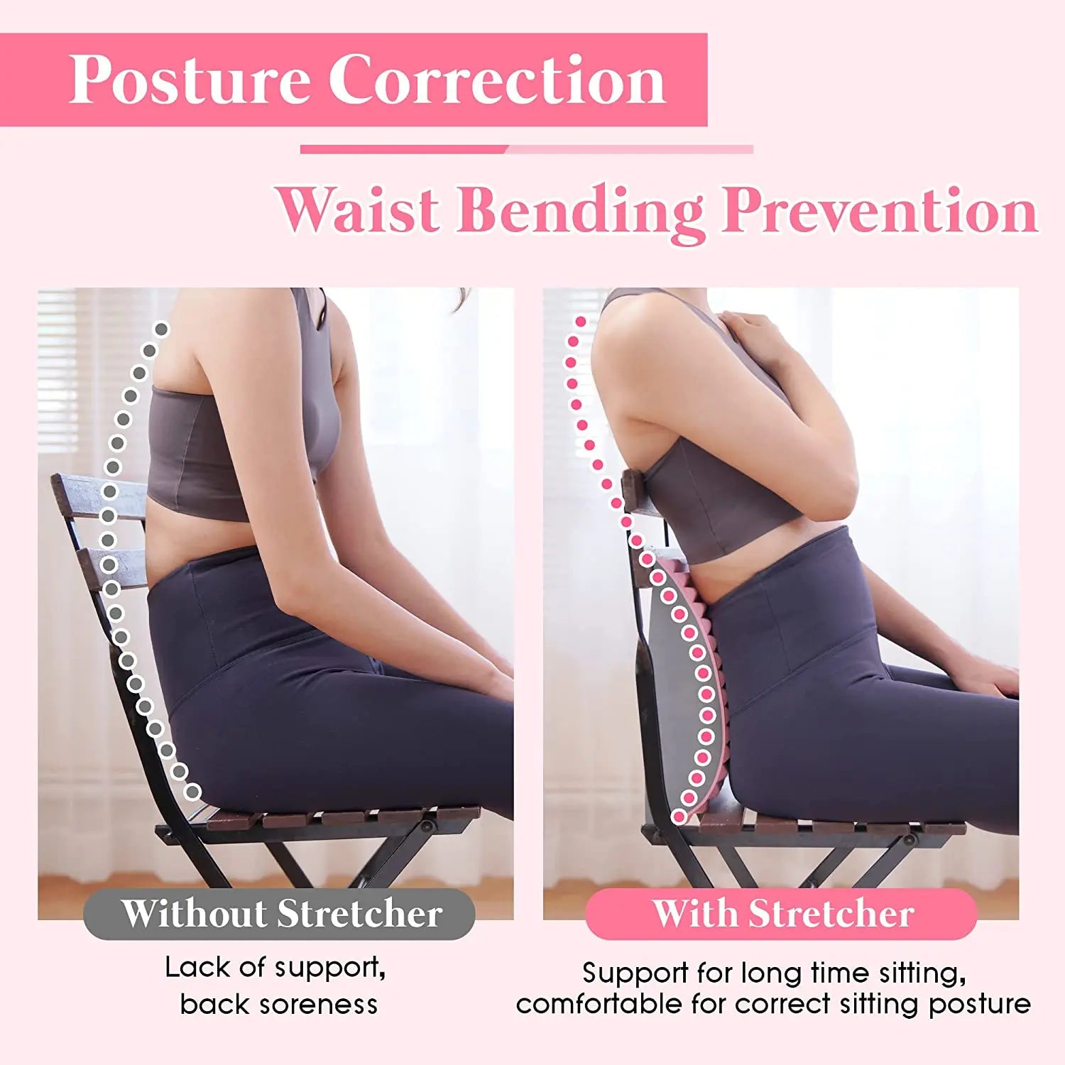Lower Back Pain Back Stretcher Pillow 