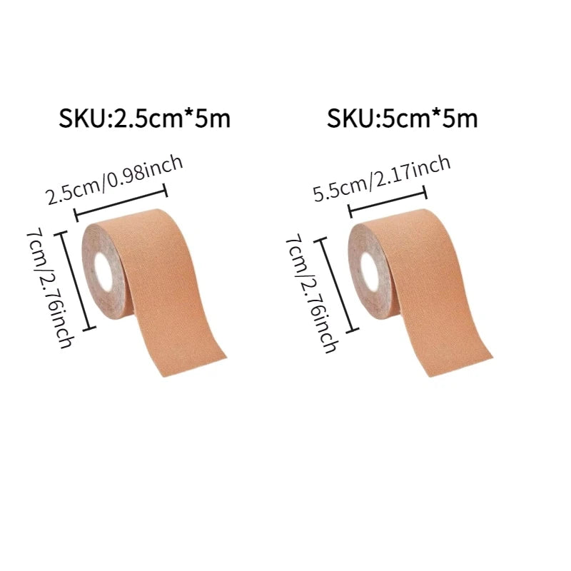 Sports Waterproof Kinesiology Tape Stickers Athletic Bandage Protector Strapping Pain Relief Tennis Gym